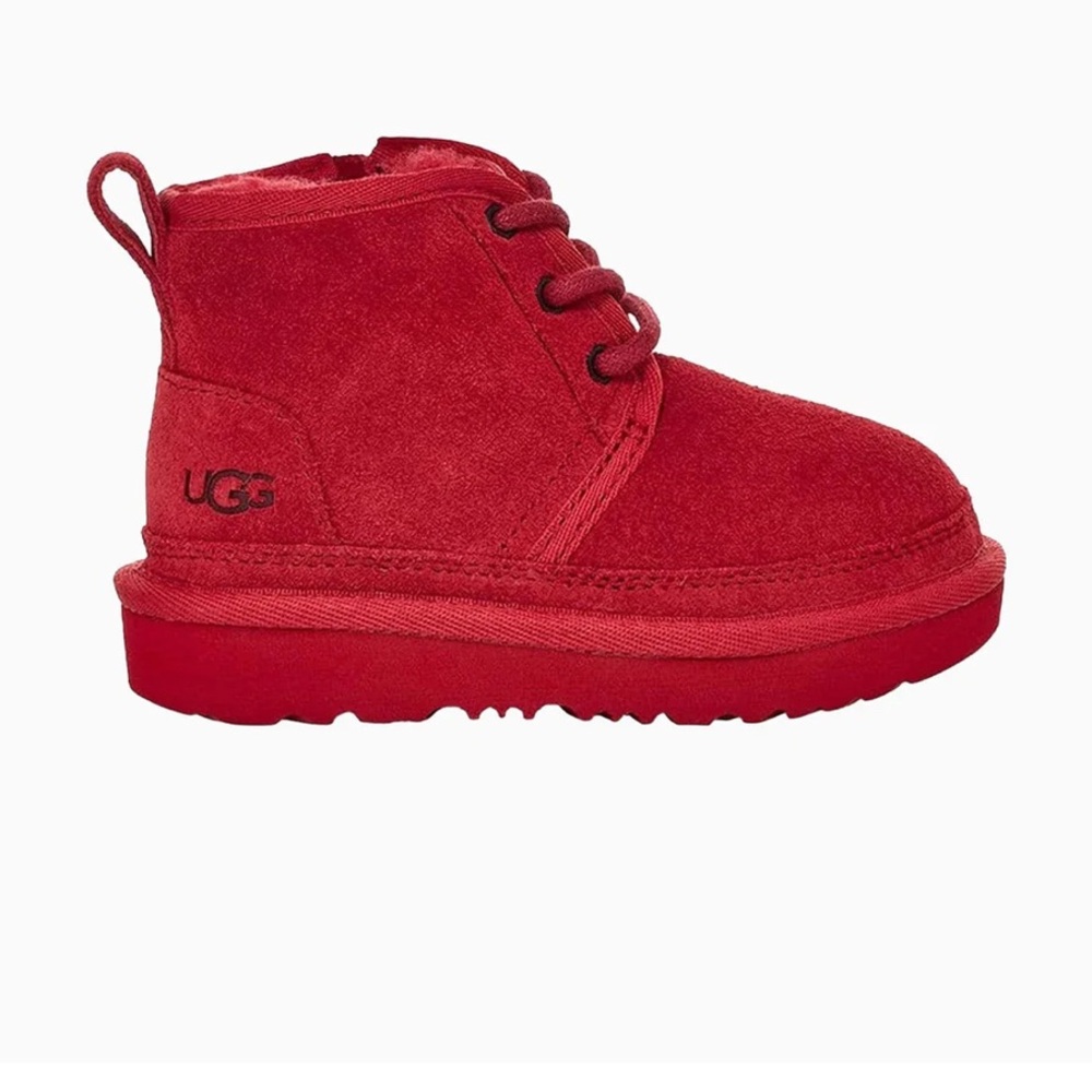 UGG Nuemel II Chukka Red Boots water resistant warm 9